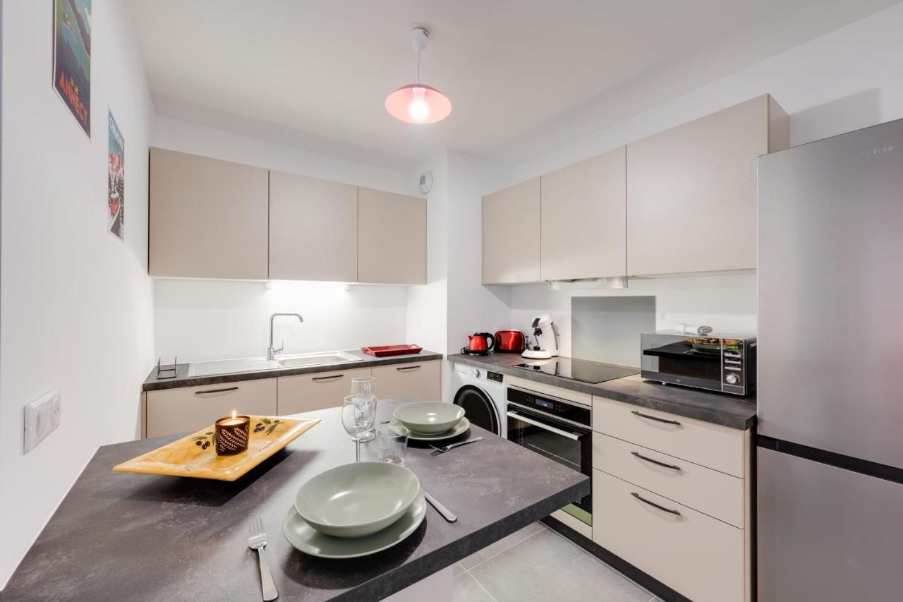 Le Concert - Beautiful Appartment With Garage For 4 People Near Beach アヌシー エクステリア 写真
