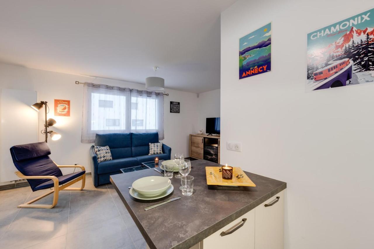 Le Concert - Beautiful Appartment With Garage For 4 People Near Beach アヌシー エクステリア 写真
